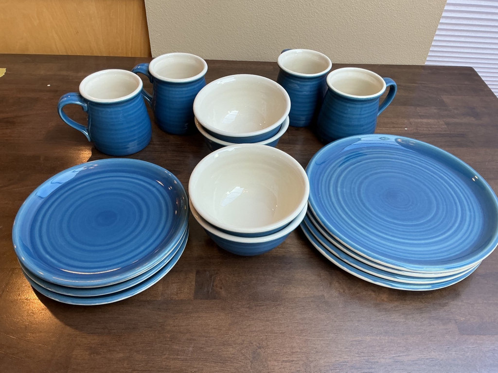 Blue Chef’s Ceramic Dishware - image 1 of 4