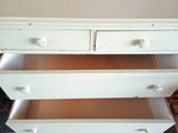 Mint Green Vintage Five Drawer Dresser - thumbnail 5 of 5