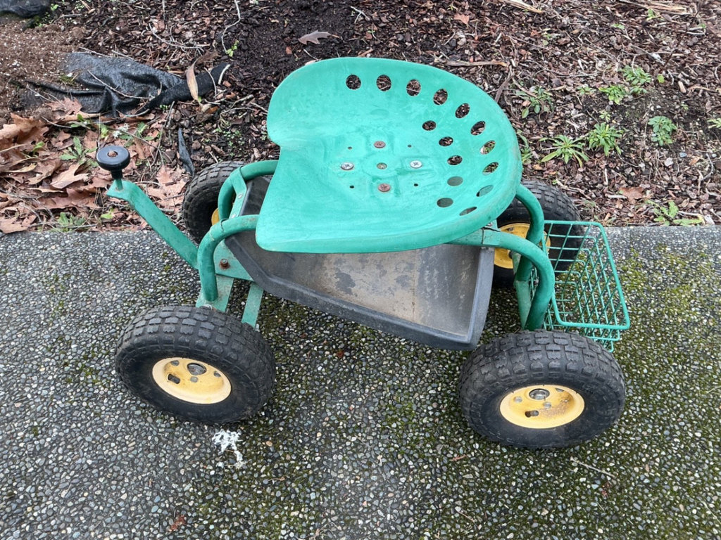 Garden Trolley Rolling Stool - image 1 of 3
