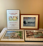 4 Framed Posters celebrating the PNW - thumbnail 1 of 5