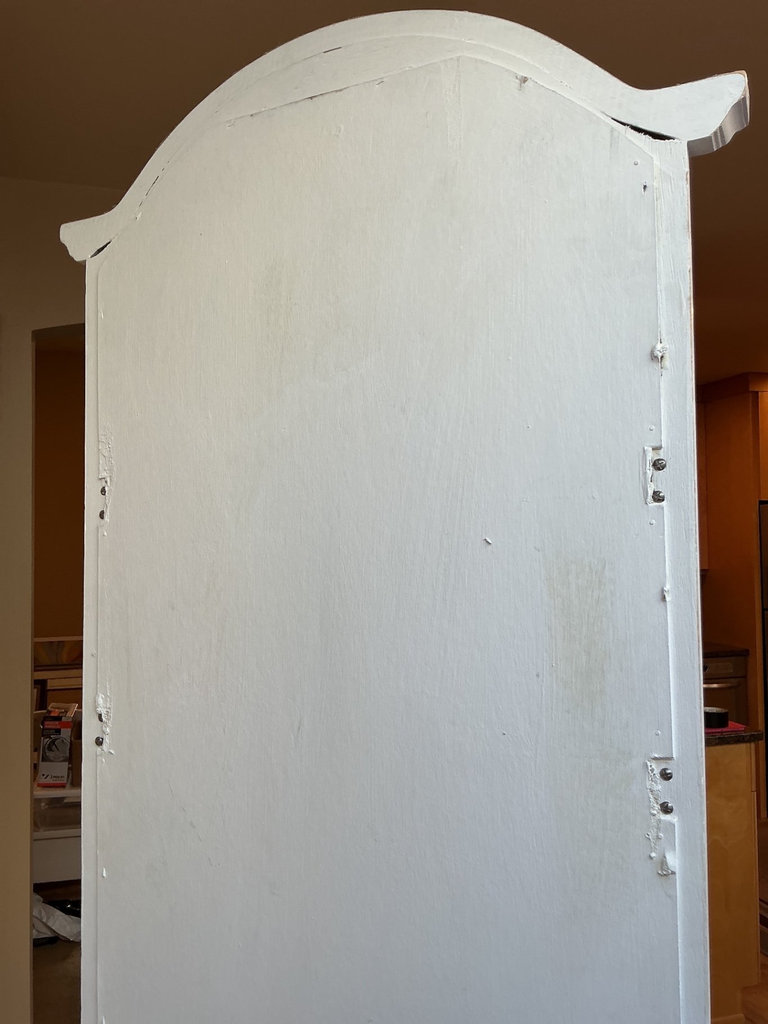 Shabby Chic White Hall Tree - image 3 of 3