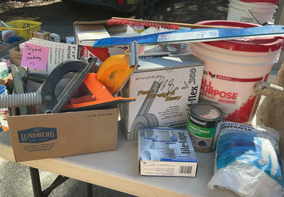 Assorted Drywall Tools and Materials - Image 1 of 8