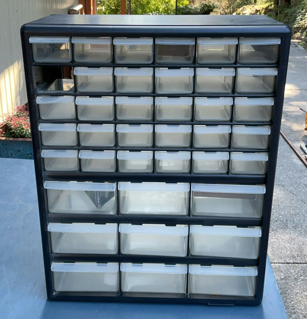 Assorted Nails, Screws,Fasteners Sorting Containers - image 7 of 7