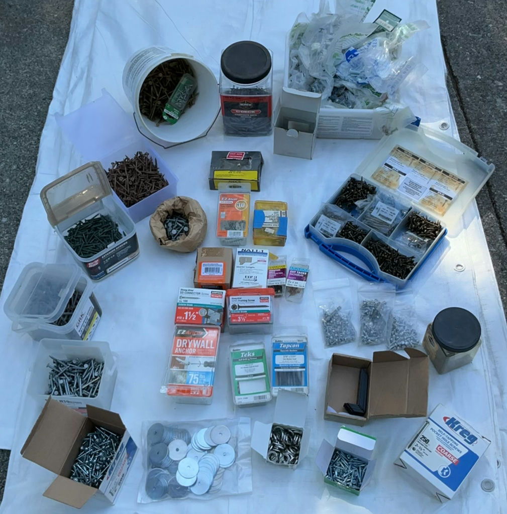 Screws, Nails, Fasteners And More - image 1 of 8