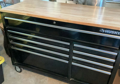 Husky Metal Tool Cabinet - Image 1 of 9