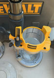 DeWalt DW618 Router with Bases and Craftsman Router Template Set - thumbnail 4 of 9