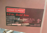 Craftsman 12” Band Saw - thumbnail 7 of 9