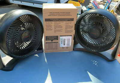 Wall Heater, 2 Honeywell Fans - Image 1 of 6