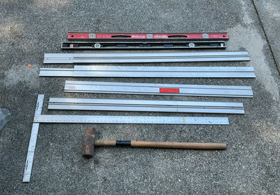 Cutting Guides, T Square, Sledge Hammer - Image 1 of 6