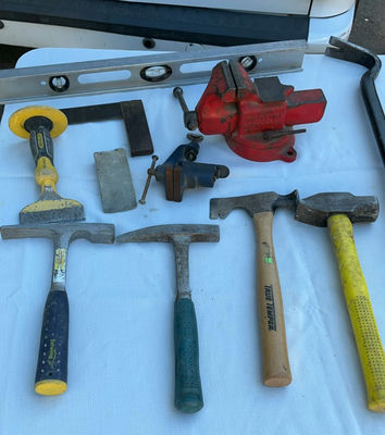 Bench Vise And Heavy Duty Hand Tools - Image 1 of 10