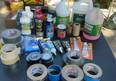Useful Household, Garage Products And Tape - Image 1 of 8