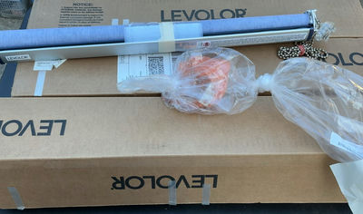 3 Levelor Roll up Shades New in Box - Image 1 of 4
