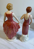 Goebel porcelain figurines with floral vases and dishes - thumbnail 13 of 16