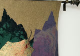 Artsy Fabric Wall Hanging, Fabric Basket - thumbnail 2 of 5