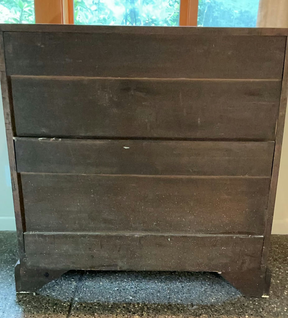 Vintage Four Drawer Wood  Dresser - image 5 of 5