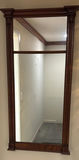 Vintage Wood Framed Mirror and hallway Rug - thumbnail 2 of 7