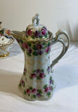 Goebel porcelain figurines with floral vases and dishes - thumbnail 8 of 16
