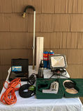 Assorted power tools, lighting, cords and hardware - thumbnail 1 of 6