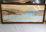 Two Framed Waterscapes, Metal Wall Art - thumbnail 1 of 9