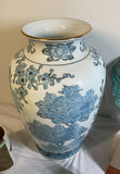 Blue-and-white crane vase with assorted Asian ceramics and decorative items - thumbnail 4 of 15