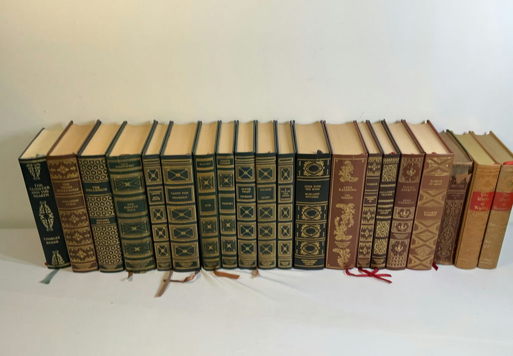 Intellectual Wallpaper…leather Bound Classics