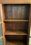 Rustic Pine, Glass Front Bookcase - thumbnail 2 of 9