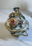 Goebel porcelain figurines with floral vases and dishes - thumbnail 5 of 16