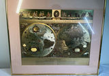 4 Framed Maps - thumbnail 2 of 6