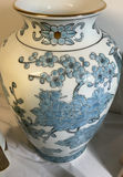 Blue-and-white crane vase with assorted Asian ceramics and decorative items - thumbnail 3 of 15