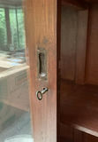 Large Rosewood, Indonesian, Sliding Glass Front Display Cabinet - thumbnail 6 of 6