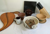 Assorted Kitchenware and Utensils in Earth Tones - thumbnail 1 of 10