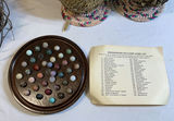 Rustic wooden items, petrified wood, woven spheres, and bead display - thumbnail 2 of 9