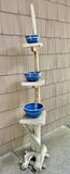 Driftwood Planter Stand with Ceramic Pots - thumbnail 2 of 4