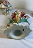 Goebel porcelain figurines with floral vases and dishes - thumbnail 4 of 16