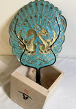Blue-and-white crane vase with assorted Asian ceramics and decorative items - thumbnail 15 of 15