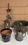 Assorted garden decor and containers - thumbnail 1 of 6
