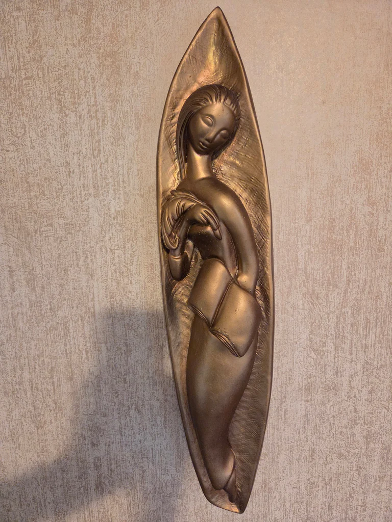 Chalkware Plaques - Three Muses - image 3 of 6