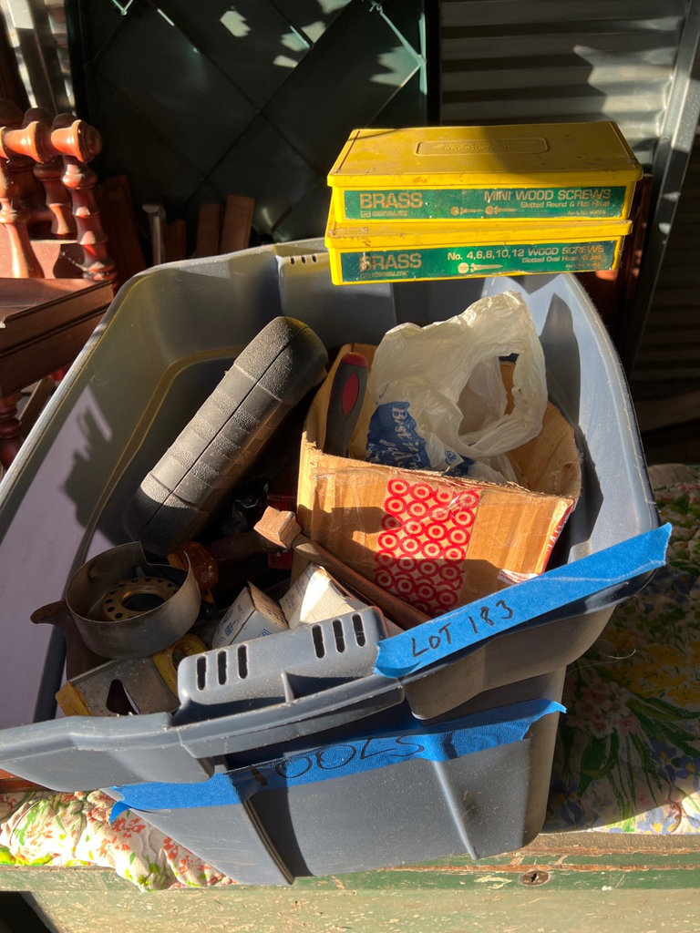 Assorted hardware and hand tools - image 1 of 14