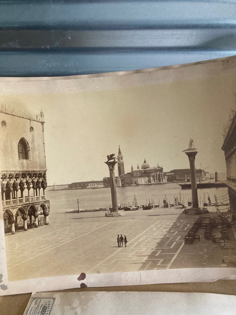 Collection of vintage prints and photographs of European landmarks and related artwork - image 6 of 10