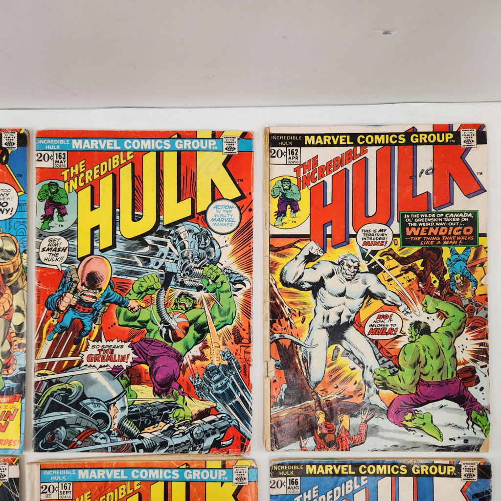 Incredible Hulk 162 163 164 166 167 168 - image 3 of 5