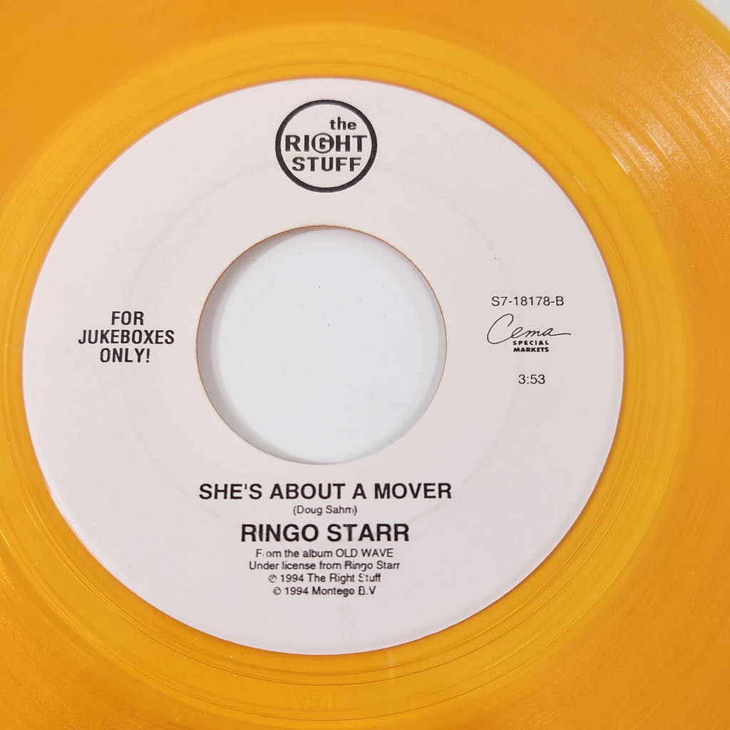 Ringo Starr Yellow Transparent 7" Record for Jukeboxes - image 2 of 4