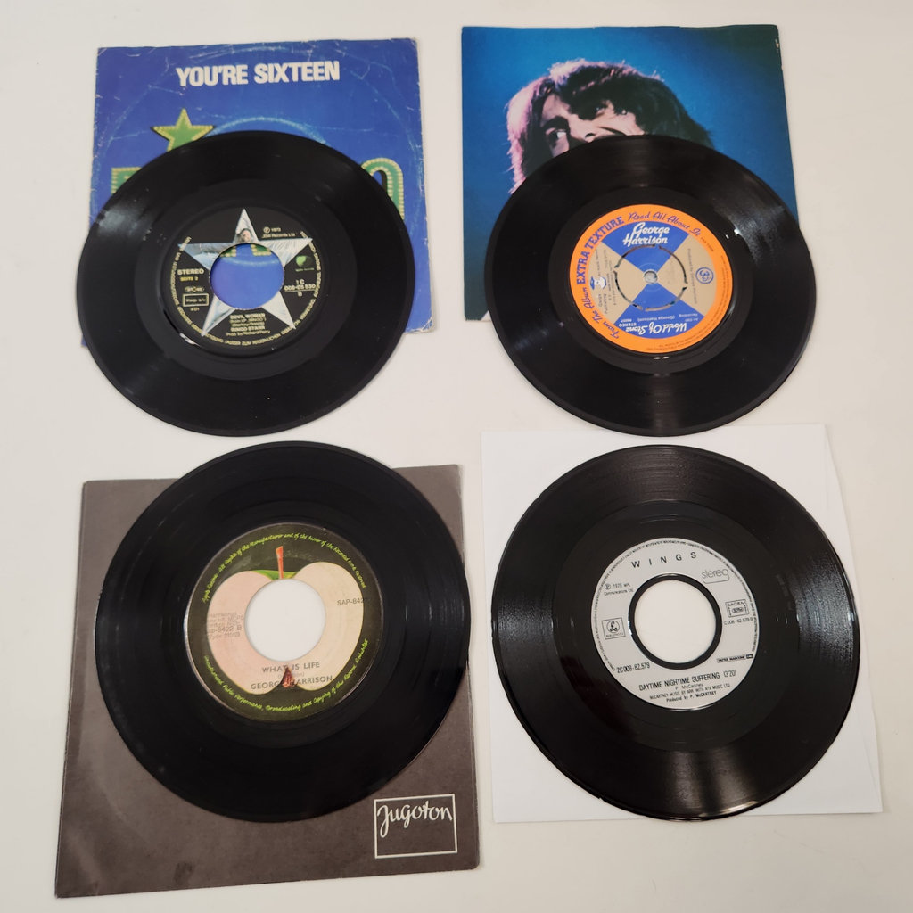 Wings/Harrison/Starr 7" Records x4 - image 6 of 6