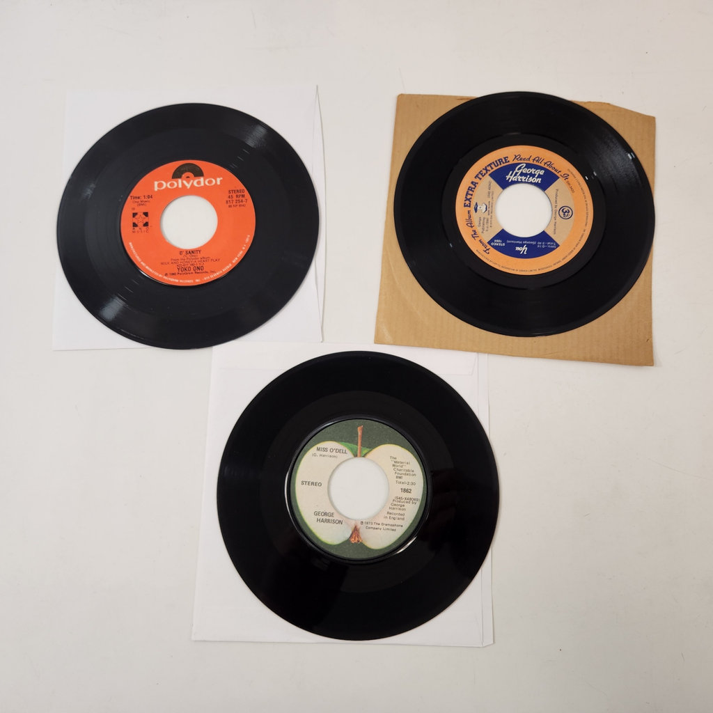 Harrison/Lennon 7" Records x3 - image 4 of 6