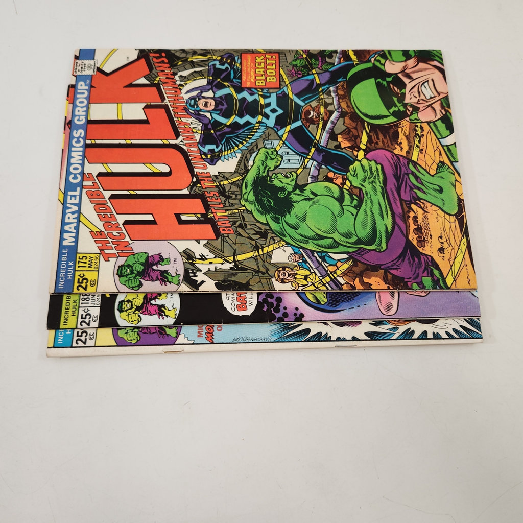 Incredible Hulk 175 188 192 - image 6 of 6