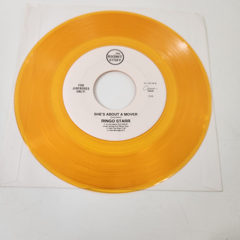 Ringo Starr Yellow Transparent 7" Record for Jukeboxes - image 1 of 4
