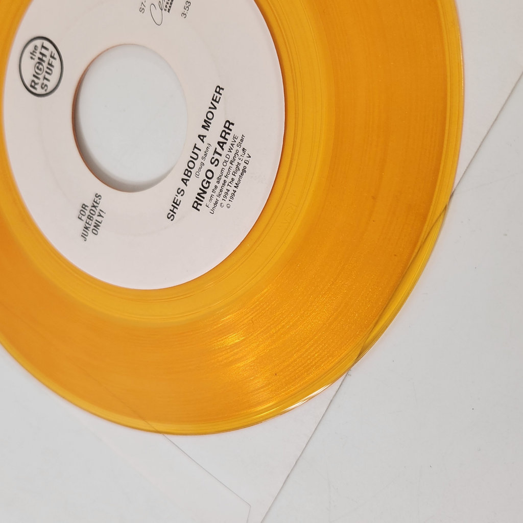 Ringo Starr Yellow Transparent 7" Record for Jukeboxes - image 3 of 4