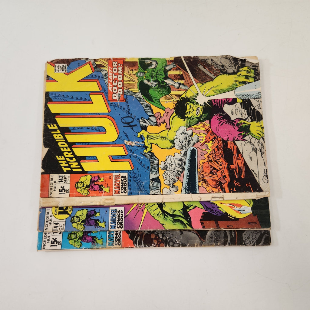 Incredible Hulk 139 143 144 - image 6 of 6