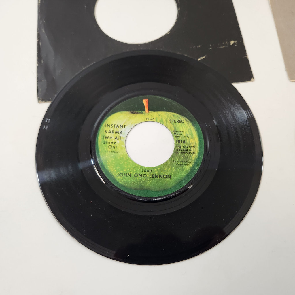 John Lennon Yoko Ono 7" Records x2 - image 4 of 6