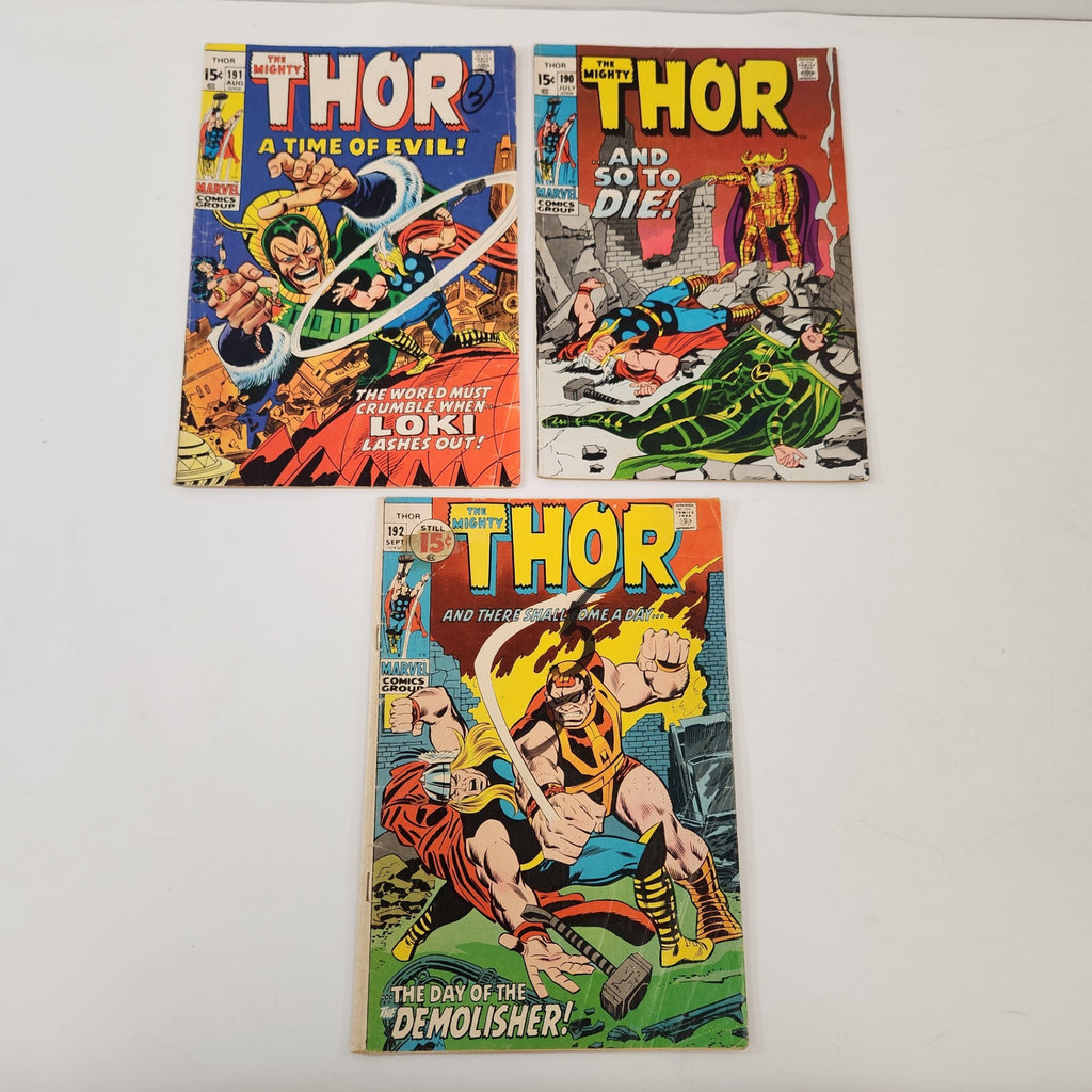 Mighty Thor 190 191 192 - image 1 of 6