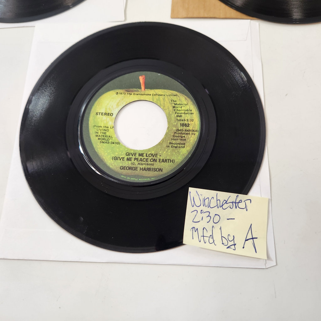 John Lennon Imagine/It's So Hard 7" Records Peru Pressing - image 5 of 5